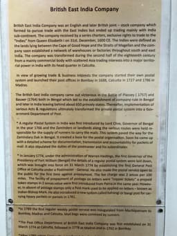 British East India Company