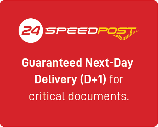 24/48 Speed Post | India Post